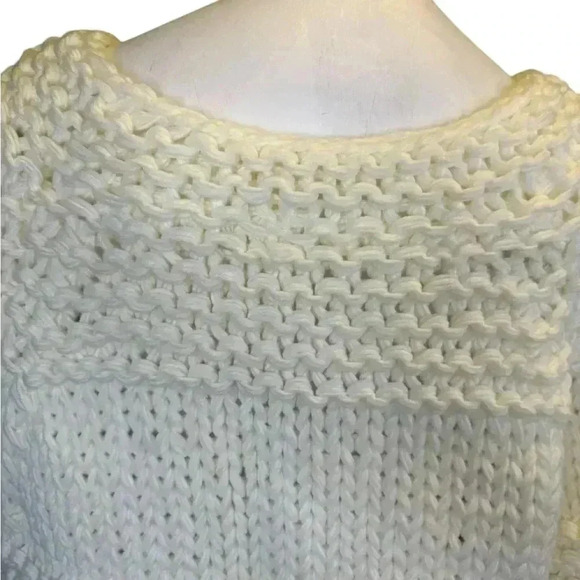 Wishlist Chunky crewneck hand made sweater size s/m. - Picture 8 of 15